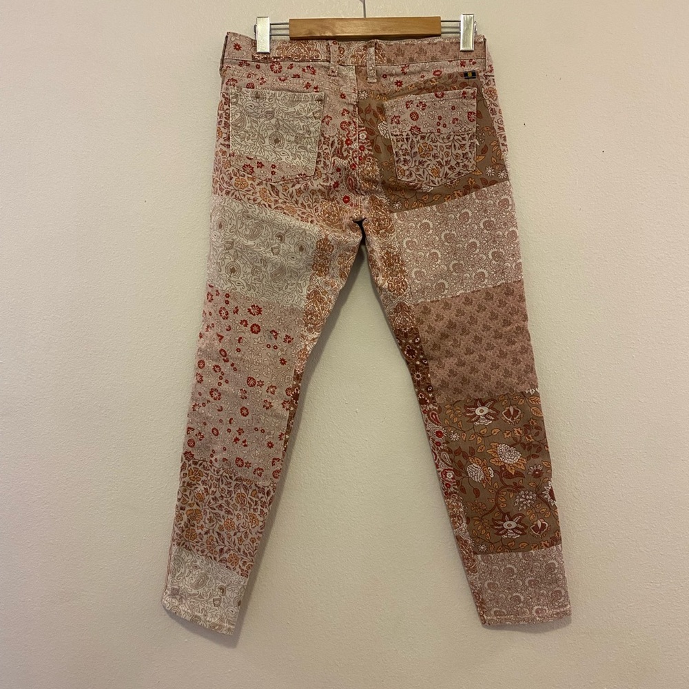 Patchwork Women Jeans - Picture 2 of 6